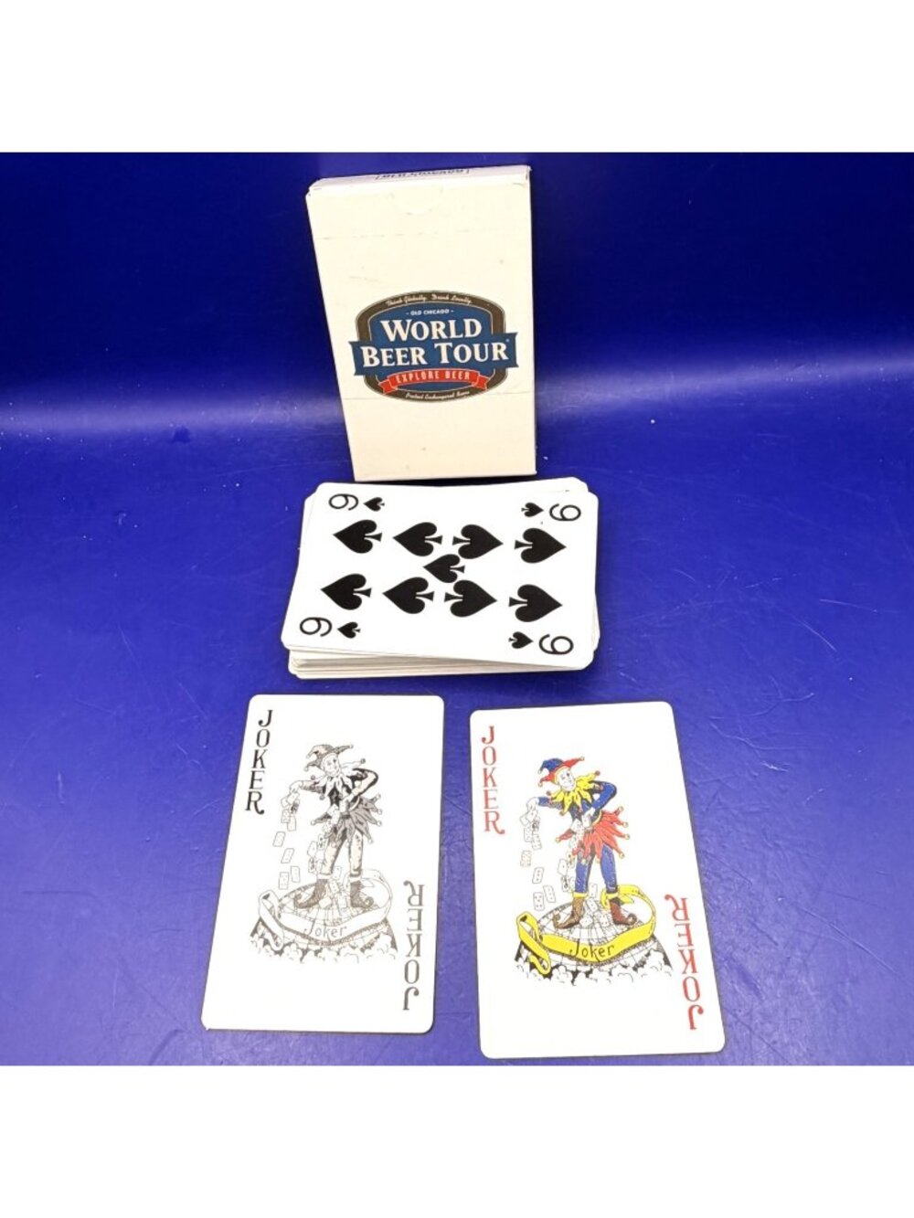 World Beer Tour Old Chicago Advertising Playing Cards Game Complete Deck Bar Pub